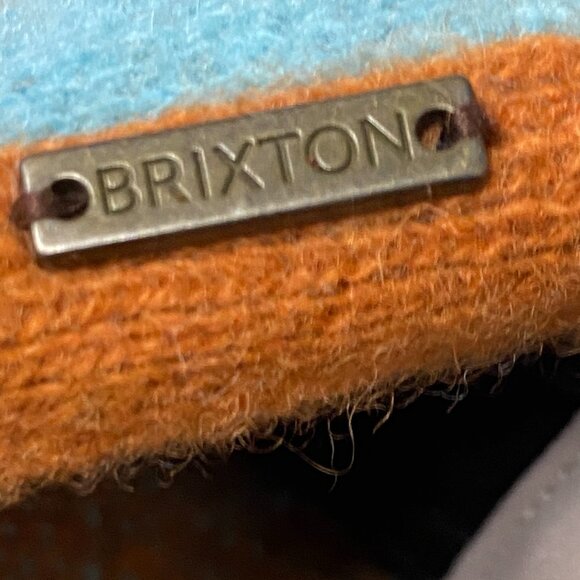 Brixton 100% Wool Beret Size M-7 1/4 - Picture 4 of 6